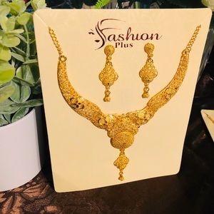22kt gold plated necklace sets